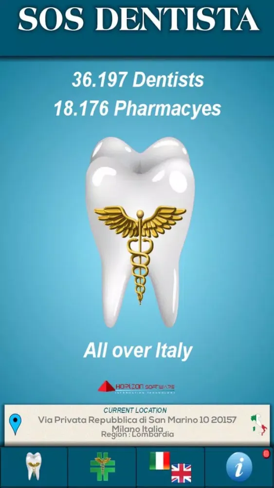 Capturas de tela do SOS Dentista