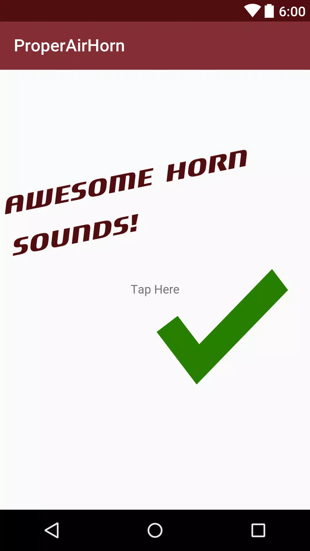 Proper Air Horn Screenshots