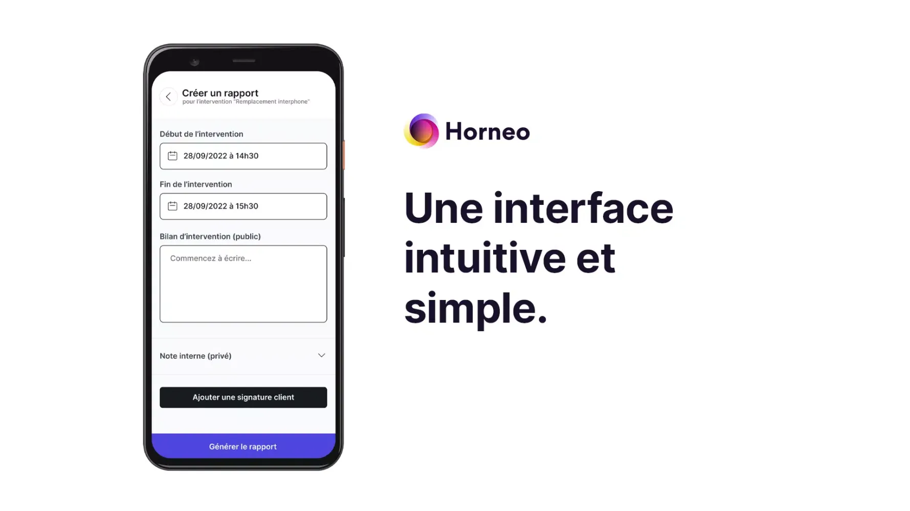 Horneo GMAO Ekran Görüntüleri