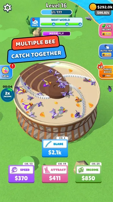 Capturas de tela do Hornet Trap Idle