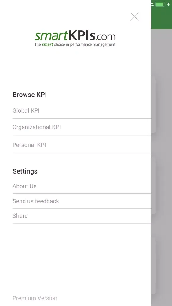 Screenshot di KPI Examples Library