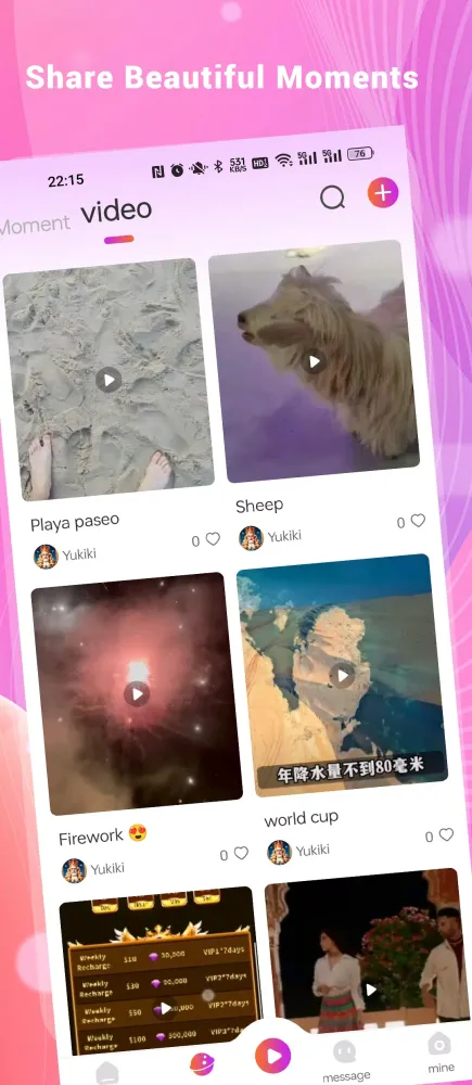 Capturas de pantalla de Horo