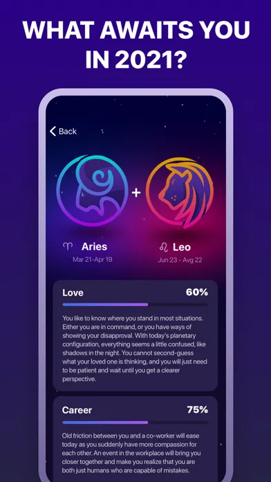 Baru: Horoscope, Сompatibility স্ক্রিনশট