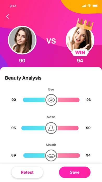 Tangkapan layar Face Secret Pro - Face Reading