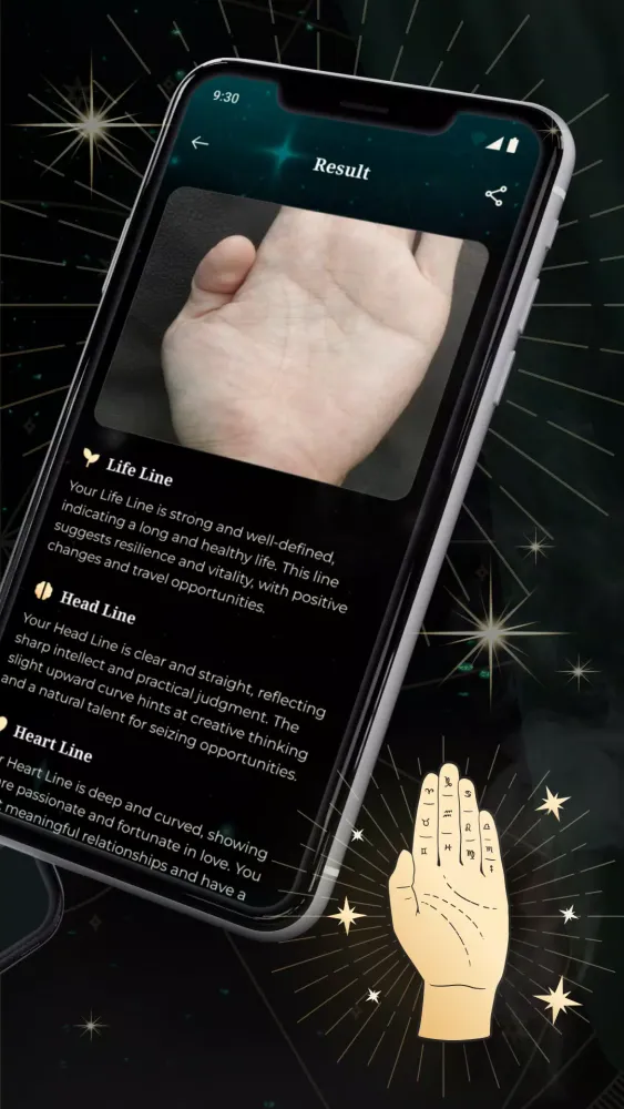 Capturas de pantalla de Palm Reader - Daily Horoscope