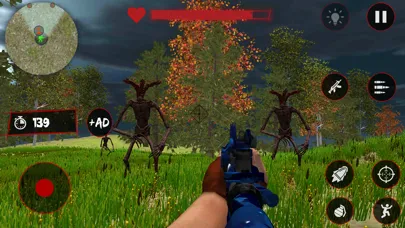 Capturas de tela do Horror Head Monster Hunt Game