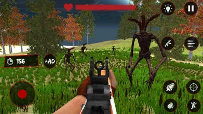 Capturas de tela do Horror Head Monster Hunt Game