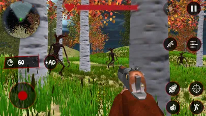 Capturas de tela do Horror Head Monster Hunt Game