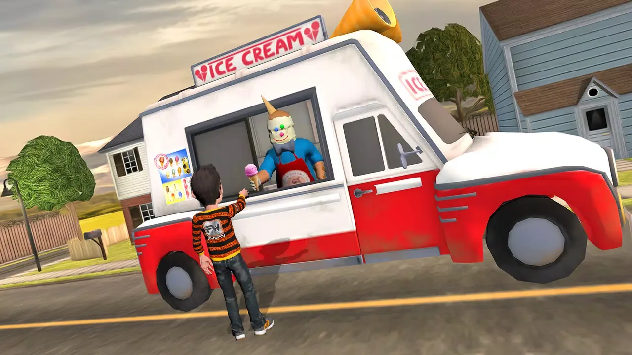 ภาพหน้าจอของ Scary Ice Scream Horror Game
