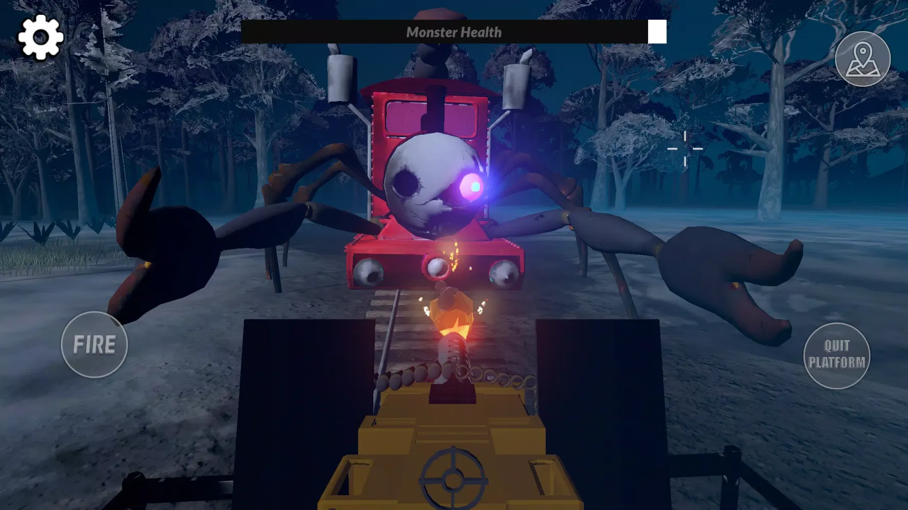 Scary Spider Train Survival 1应用截图