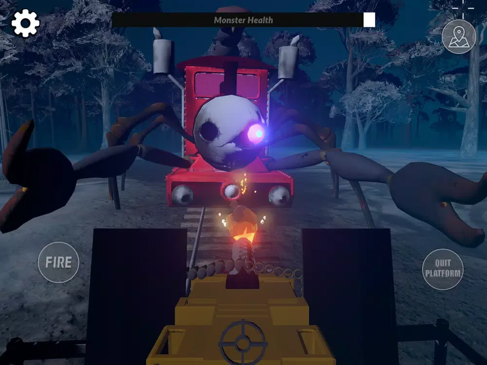 Tangkapan skrin Scary Spider Train Survival 1 iPad 