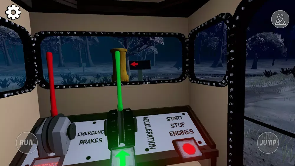Tangkapan skrin Scary Spider Train Survival 1