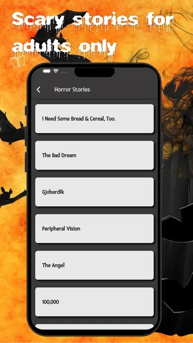ภาพหน้าจอของ Horror stories +18