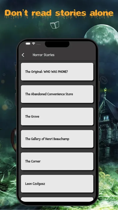 ภาพหน้าจอของ Horror stories +18