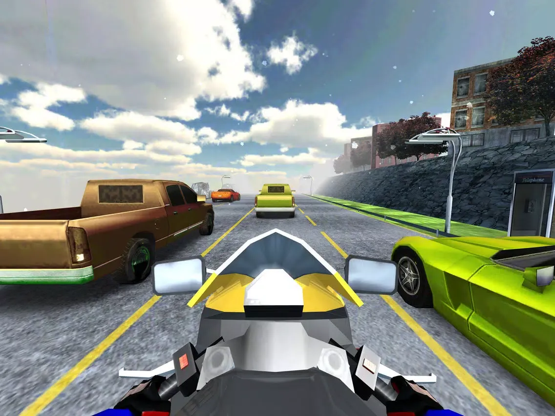 3D FPV Motorcycle Racing PRO - Full eXtrem Version iPad  스크린샷