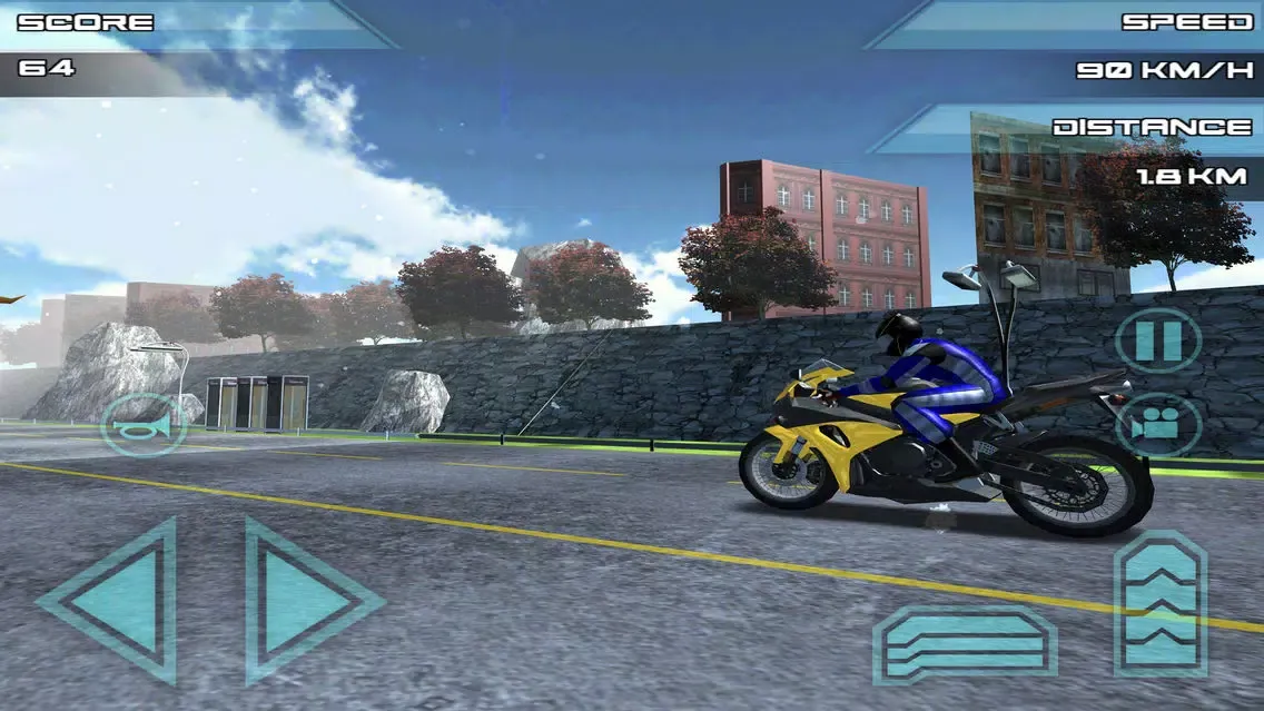 3D FPV Motorcycle Racing PRO - Full eXtrem Version 스크린샷