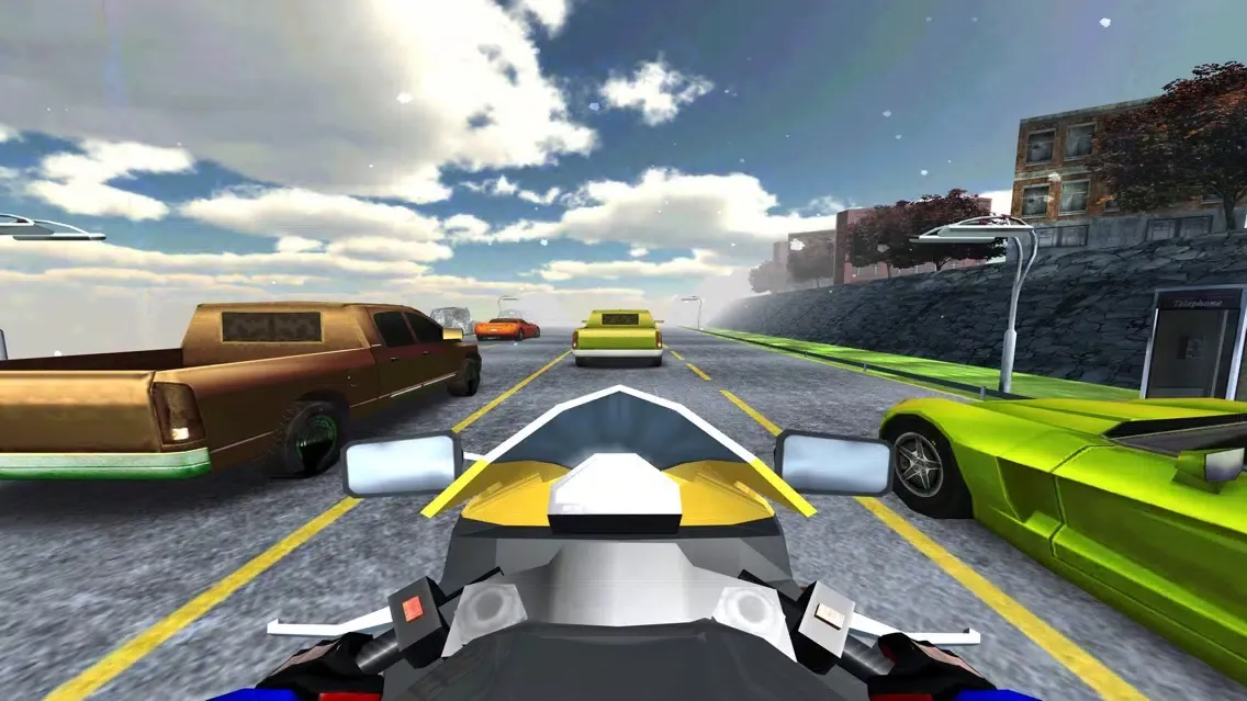 3D FPV Motorcycle Racing PRO - Full eXtrem Version 스크린샷