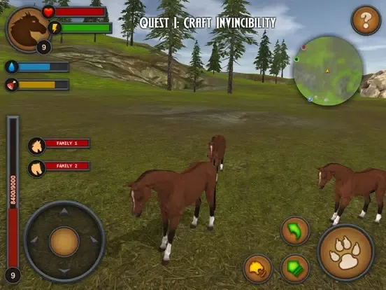 Ảnh chụp màn hình của Horses of the Forest iPad 