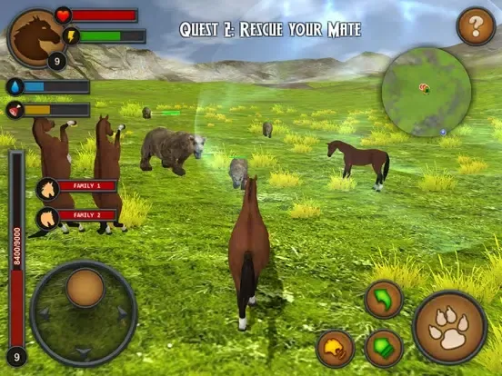 Ảnh chụp màn hình của Horses of the Forest iPad 