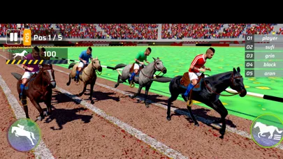 Palio Horse Racing Horse Games 스크린샷