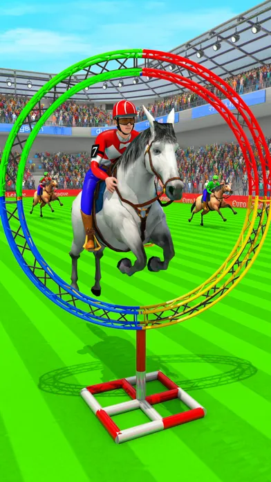 Capturas de tela do Realastic Horse Riding Game