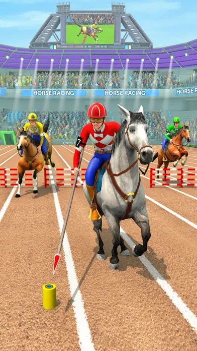 Capturas de tela do Realastic Horse Riding Game
