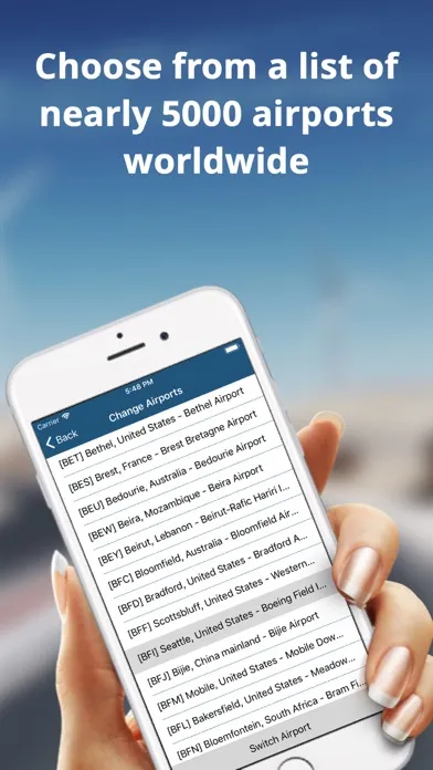 JFK Airport Flight Information سکرین شاٹس