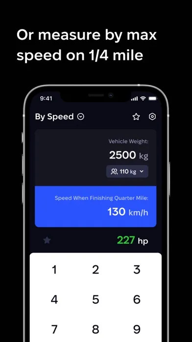 ภาพหน้าจอของ HP Performance Calculator
