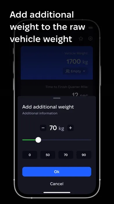 ภาพหน้าจอของ HP Performance Calculator
