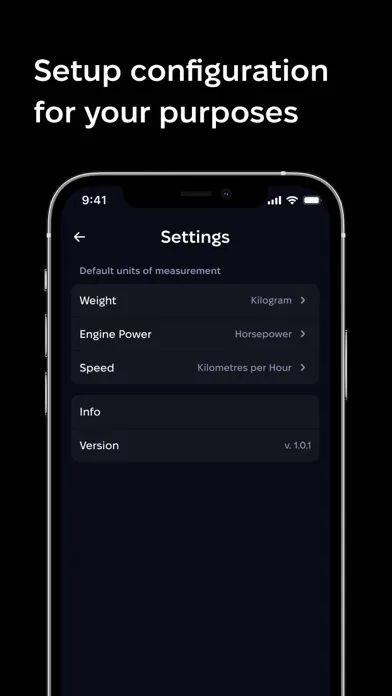 ภาพหน้าจอของ HP Performance Calculator
