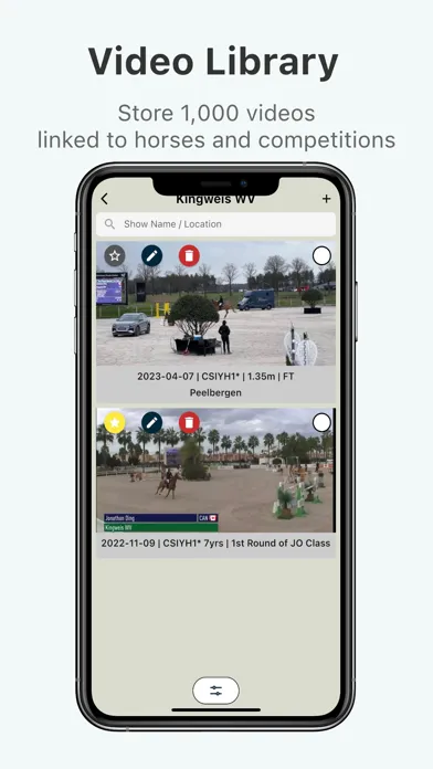 Captures d'écran de Horse-X Pro: Equine Solutions