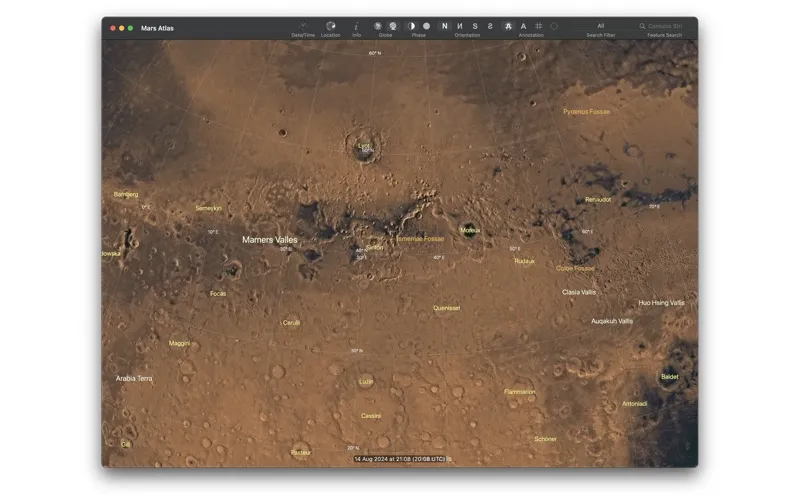 Mars Atlas Screenshots