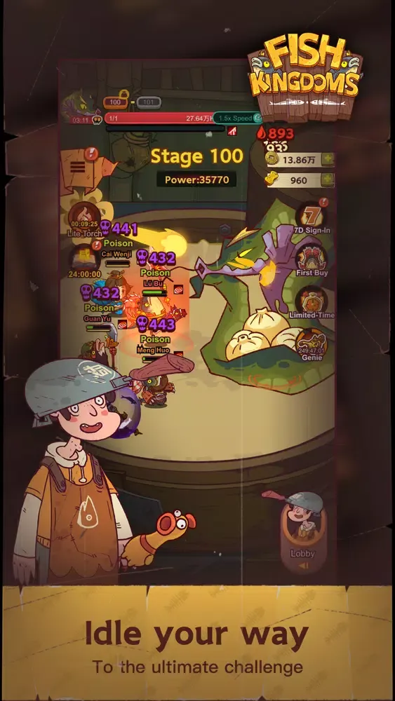 تصاویر Idle：Fish Kingdoms