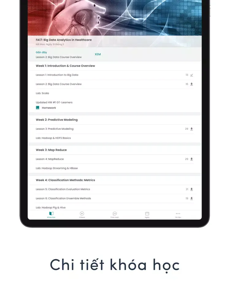Horus eLearning iPad 應用截圖