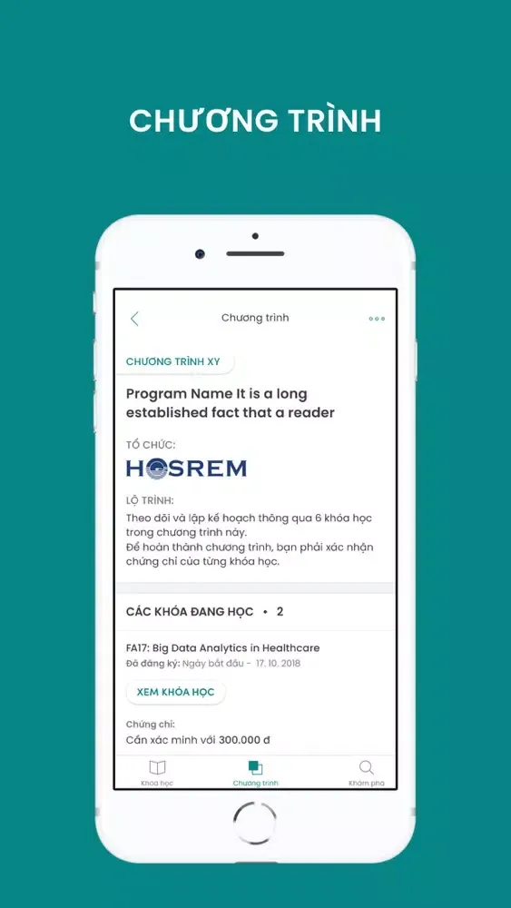 Horus eLearning應用截圖