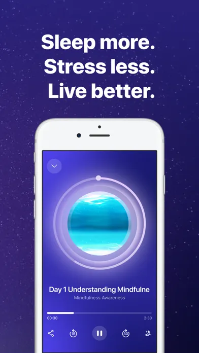 Captures d'écran de CalmZen-Relaxation Sleep app