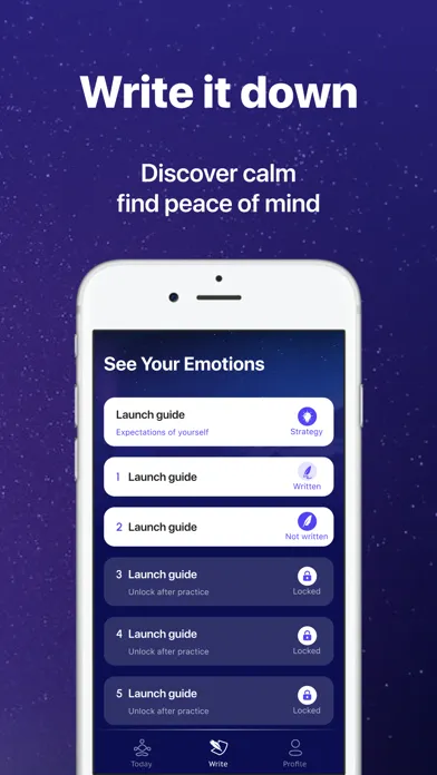 Captures d'écran de CalmZen-Relaxation Sleep app