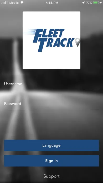 Capturas de tela do Fleettrack GPS ELD