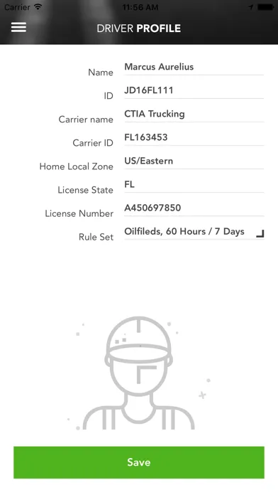 iTrackAssets HOS سکرین شاٹس