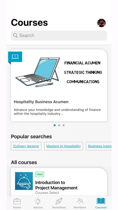 Capturas de tela do Hosco: Luxury Hospitality Jobs