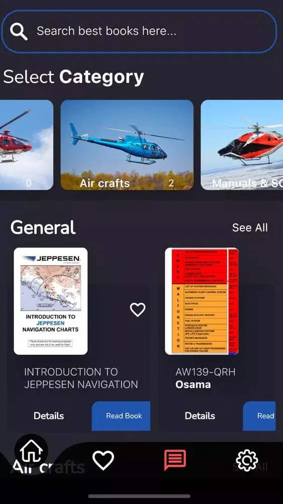 Capturas de tela do PAS: Petroleum Air Services