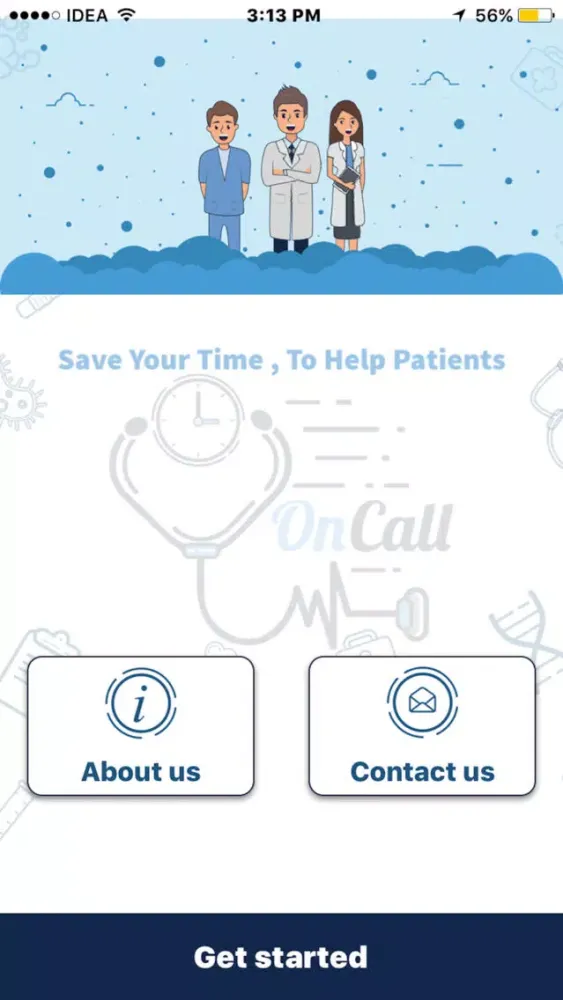 Ảnh chụp màn hình của OnCall App