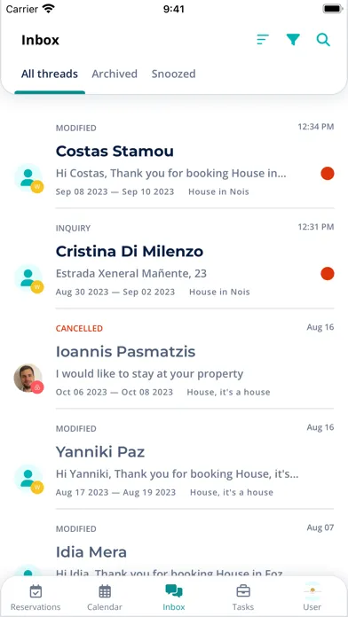 Capturas de pantalla de Hostaway Channel Manager