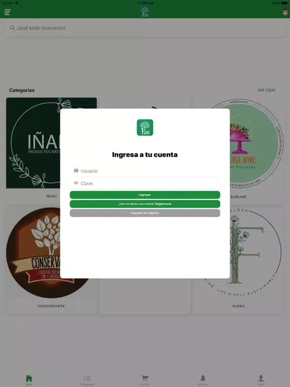 Capturas de tela do Kultura Verde iPad 