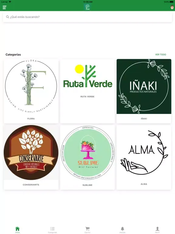 Capturas de tela do Kultura Verde iPad 