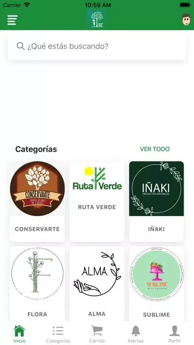 Capturas de tela do Kultura Verde