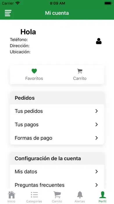 Capturas de tela do Kultura Verde