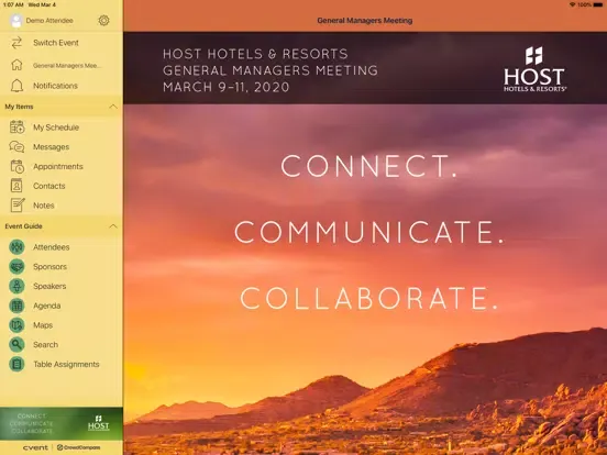 Host Hotels Events iPad  Ekran Görüntüleri