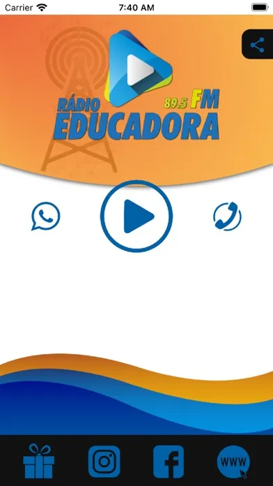 Rádio Educadora FM 89.5 Ekran Görüntüleri