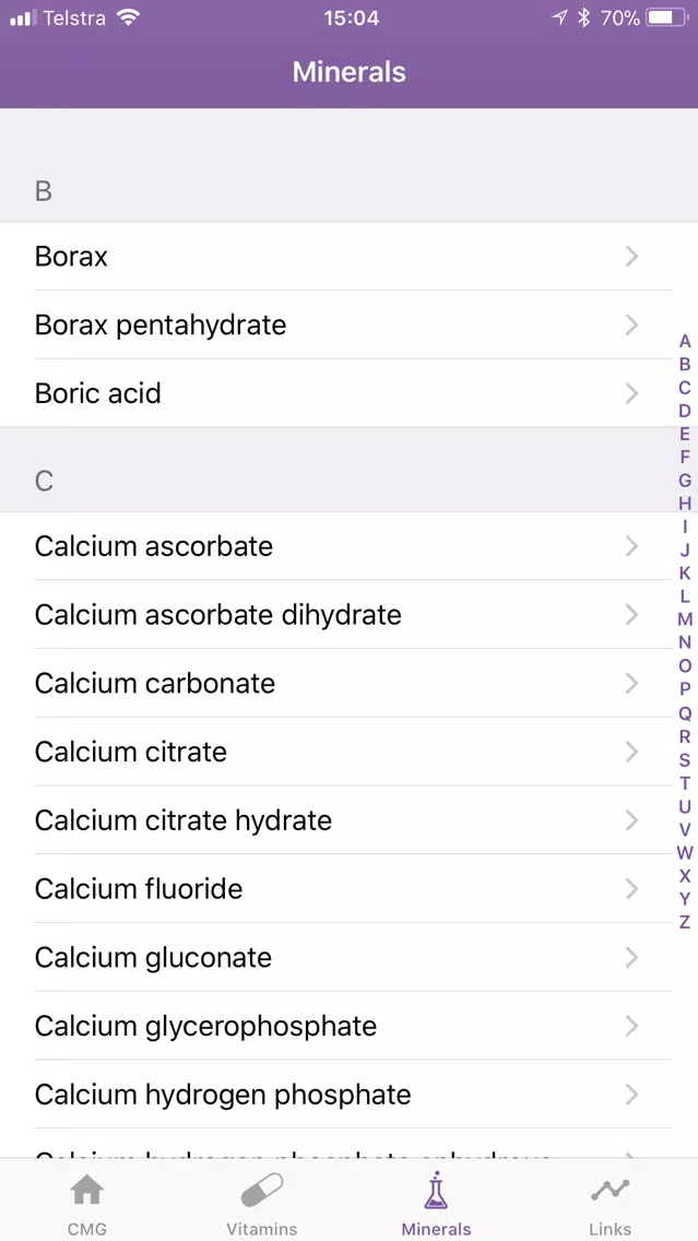 Complementary Medicines Group Screenshots